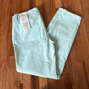 Mint color boyfriend jeans - Talbot’s
